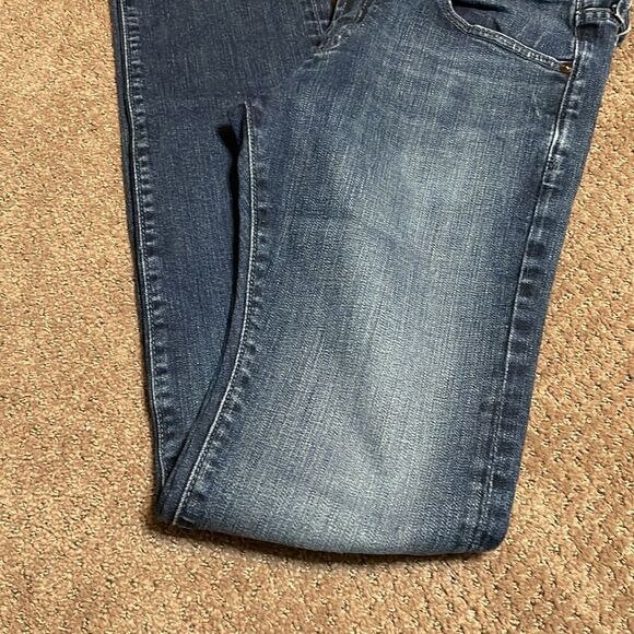 AG Adriano Goldschmied slim straight dark jean | size 28x34 - Picture 4 of 9